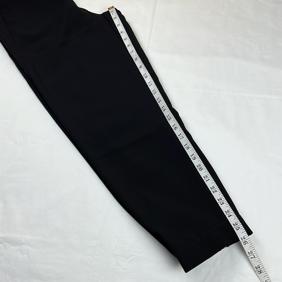 Chico’s New Women’s US 10R Black Pull-on Crepe The Front Ankle Relaxed Pant - Picture 8 of 9